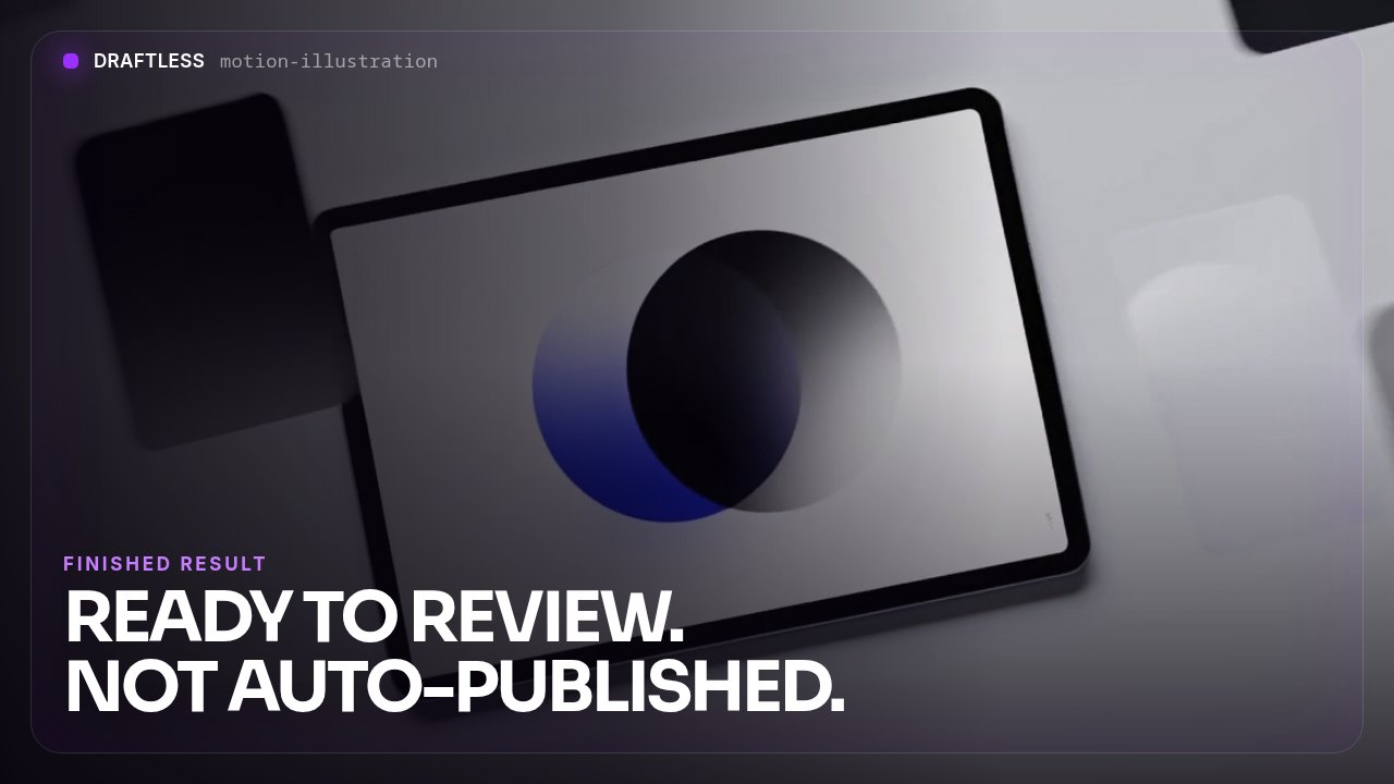 Illustration Animation preview