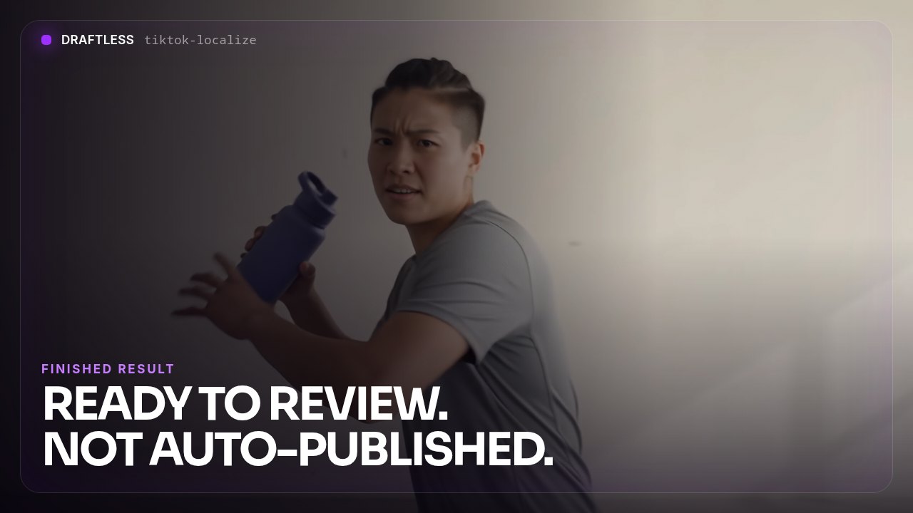 TikTok Ad Localizer preview