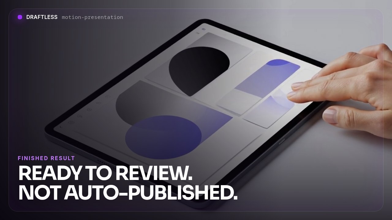 Presentation Animation preview